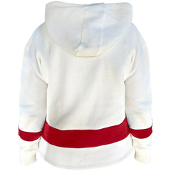 Washington Capitals Profile Women's Plus Size Hoodie White