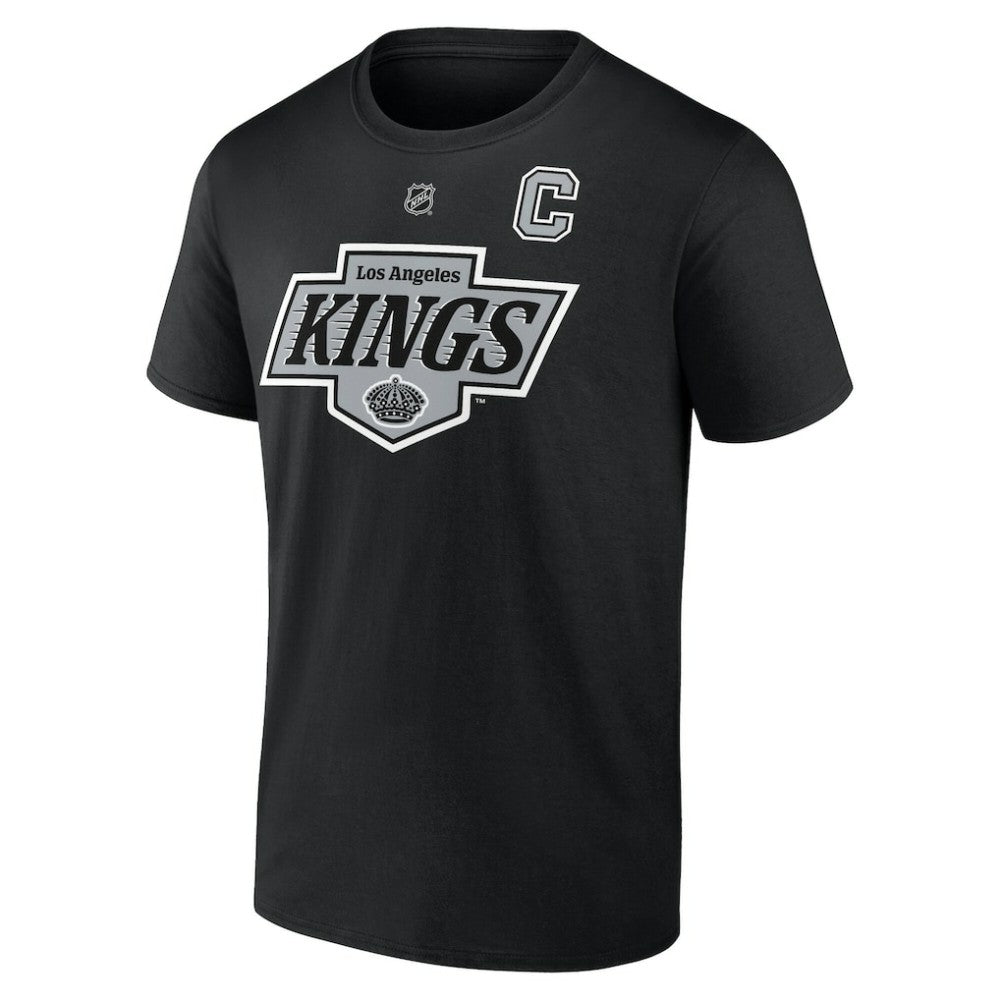 Anze Kopitar Los Angeles Kings - Fanatics Authentic Stack Name & Number T-Shirt Black