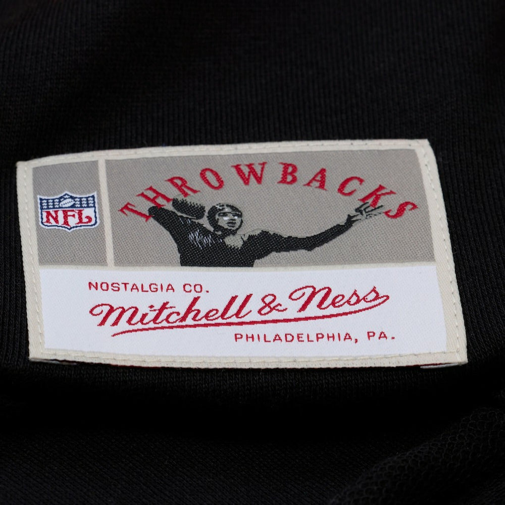 Chicago Bears Women's Cropped Long Sleeve Rugby Polo Black - Mitchell & Ness