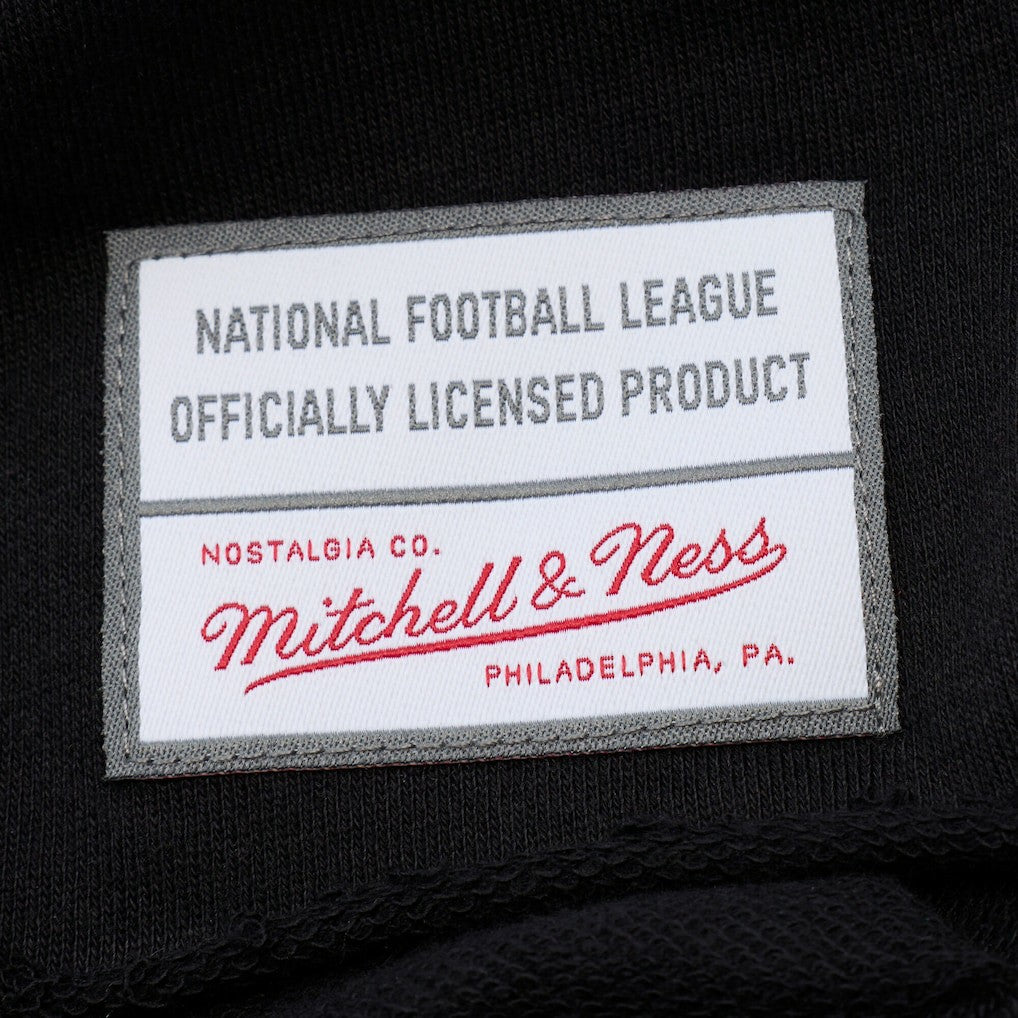 Minnesota Vikings Women's Cropped Long Sleeve Rugby Polo Black - Mitchell & Ness