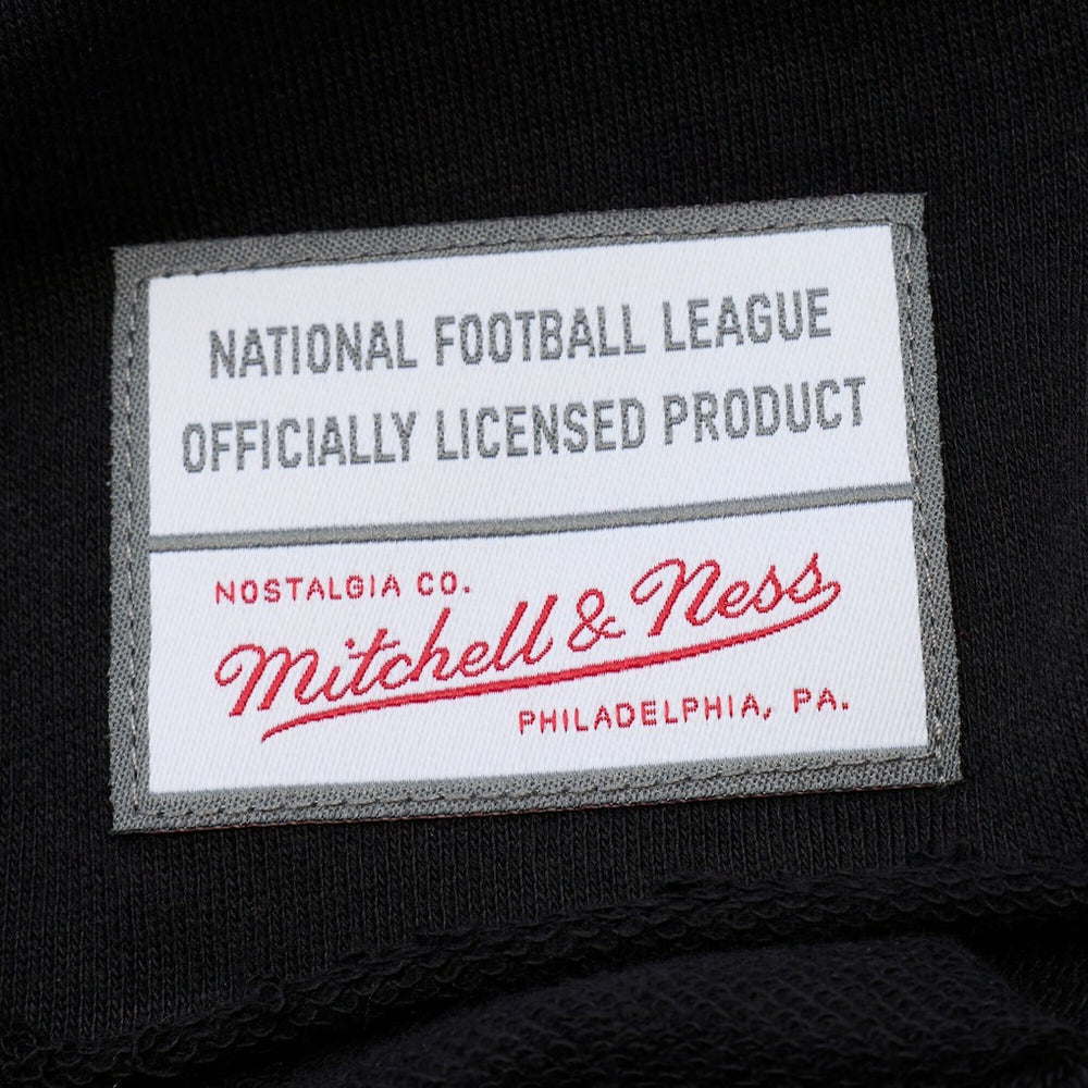 Minnesota Vikings Women's Cropped Long Sleeve Rugby Polo Black - Mitchell & Ness