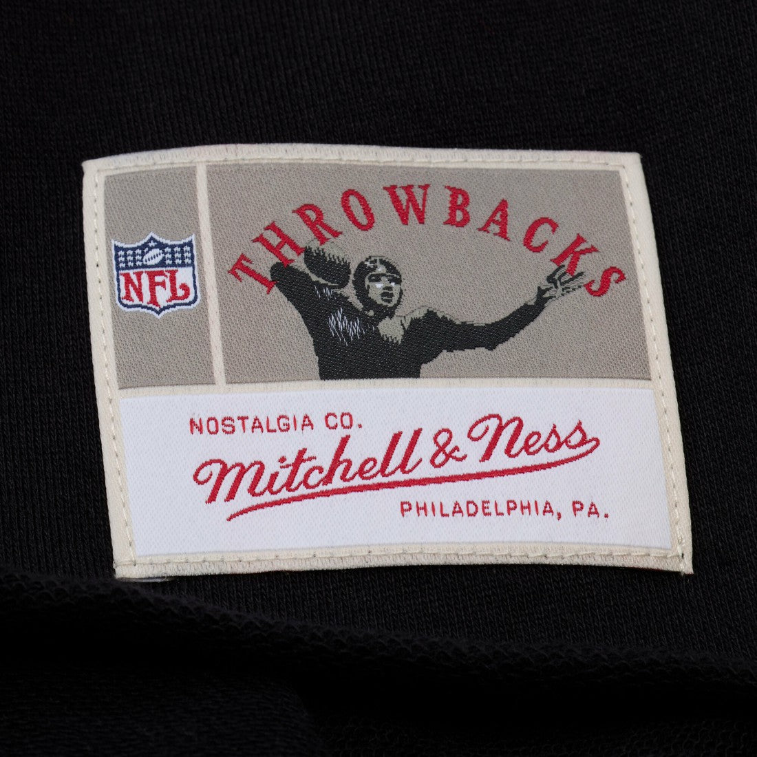 Denver Broncos Women's Throwback Cropped Long Sleeve Rugby Polo Black - Mitchell & Ness