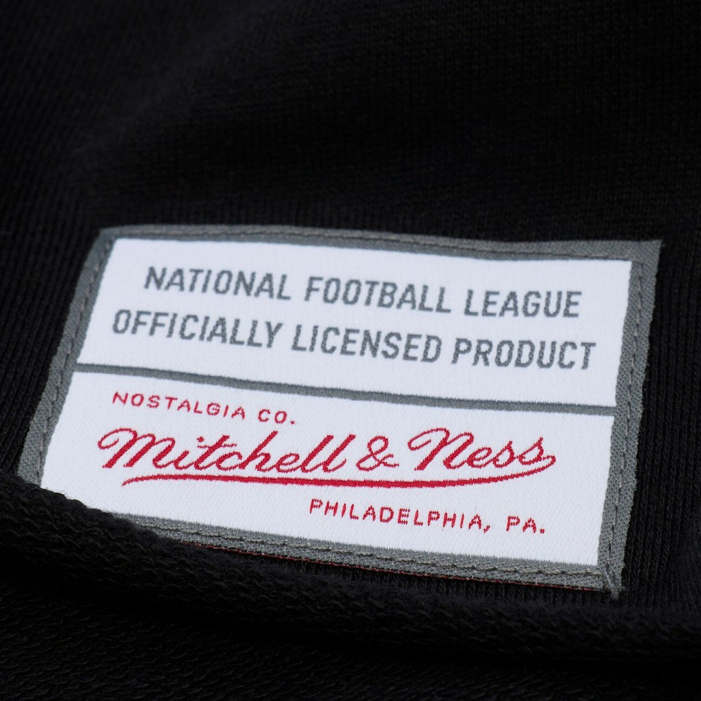 Baltimore Ravens Women's Cropped Long Sleeve Rugby Polo Black - Mitchell & Ness