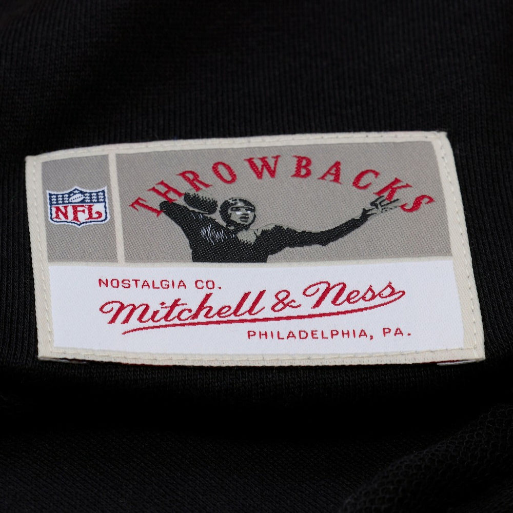 Pittsburgh Steelers Women's Cropped Long Sleeve Rugby Polo Black - Mitchell & Ness