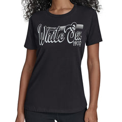 Chicago White Sox Starter Women's Groovy Script Team Fitted T-Shirt discount