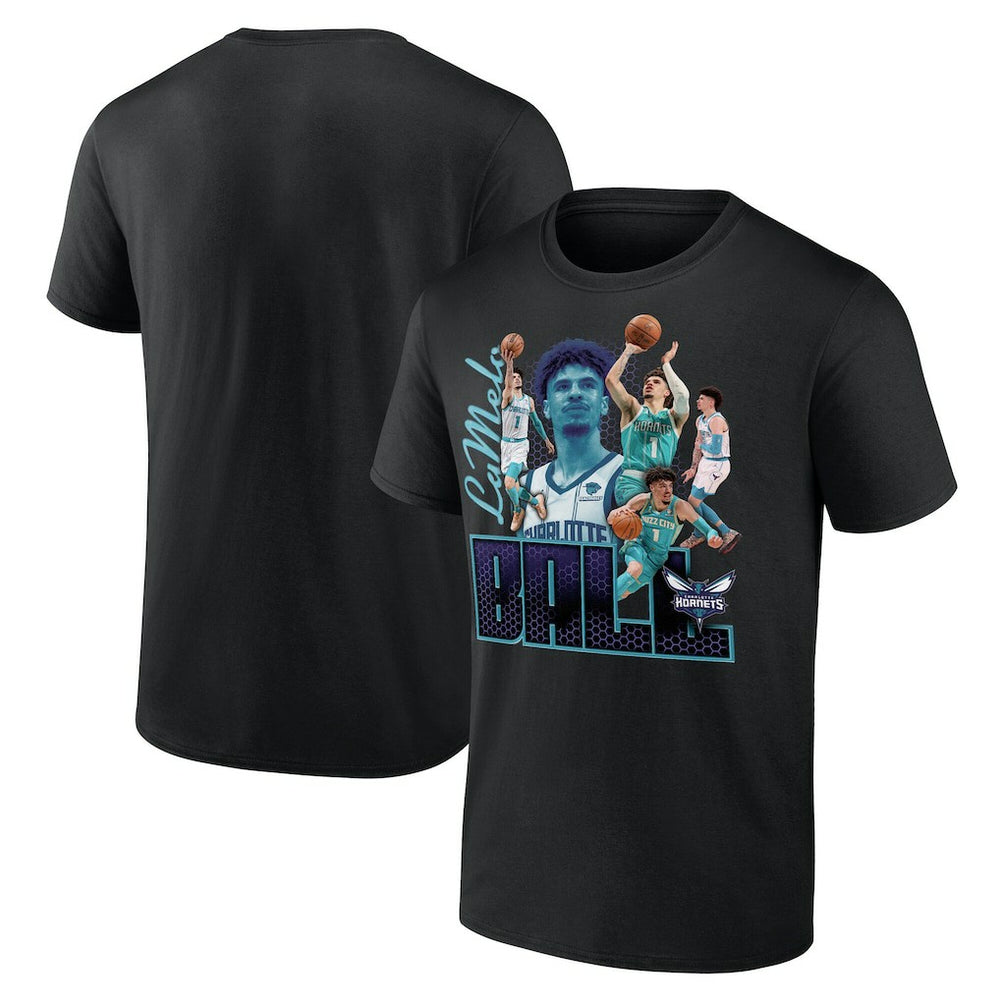 NBA - LaMelo Ball Charlotte Hornets Notorious 3.0 Player T-Shirt - Black