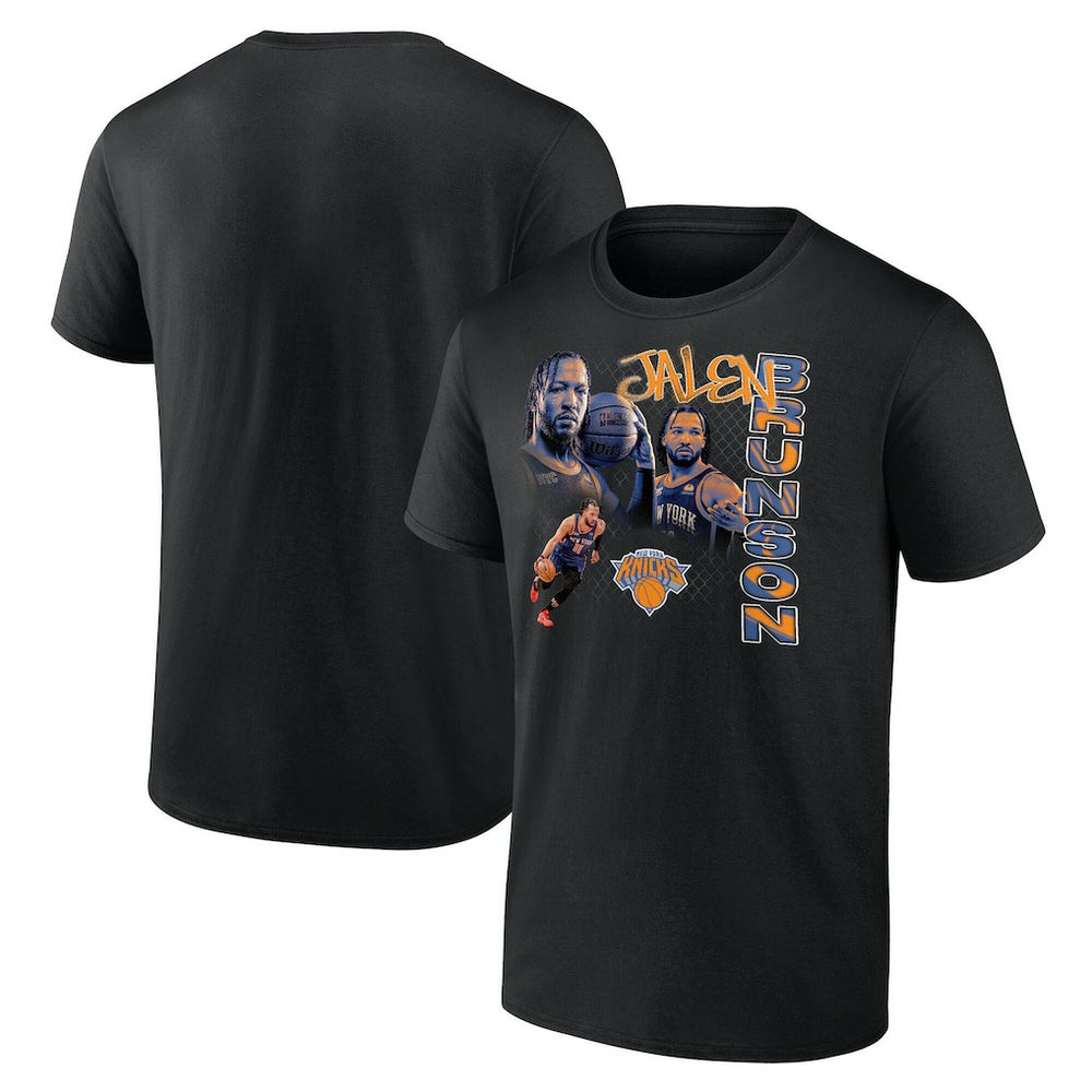 NBA - Jalen Brunson New York Knicks Notorious 3.0 Player T-Shirt - Black
