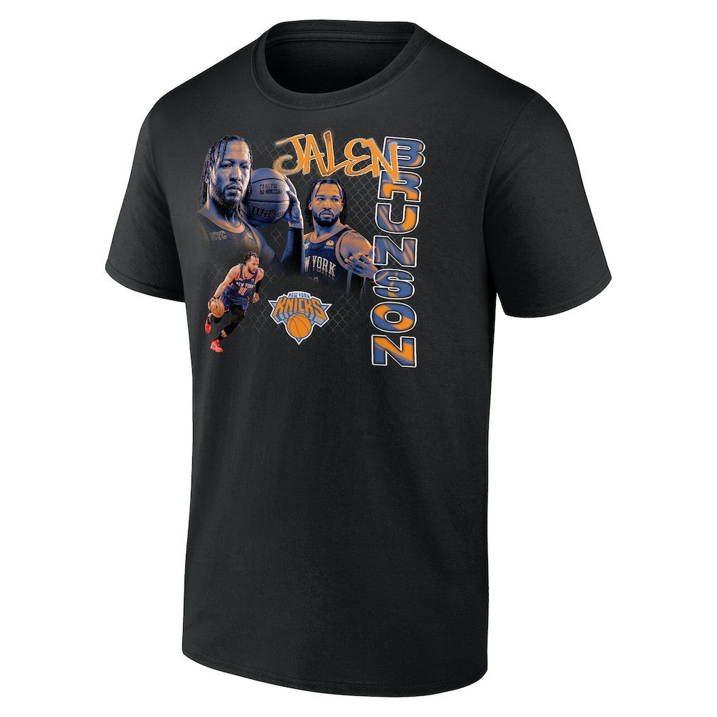 NBA - Jalen Brunson New York Knicks Notorious 3.0 Player T-Shirt - Black