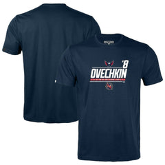 Alexander Ovechkin Washington Capitals Levelwear Youth NHL All-Time Leading Goal Scorer Milestone Name & Number Little Richmond T-Shirt Navy