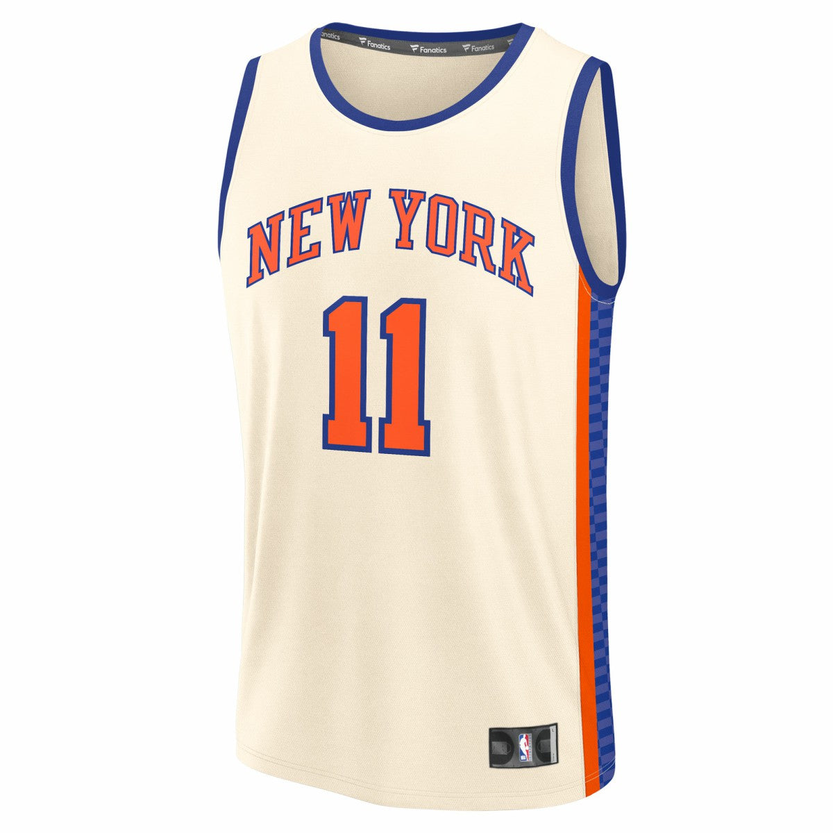 Fanatics - Jalen Brunson New York Knicks 2025/26 City Edition Fast Break Jersey - Cream