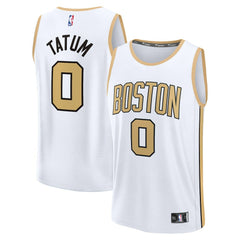Fanatics - Jayson Tatum Boston Celtics 2025/26 City Edition Fast Break Jersey - White