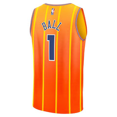 Fanatics - LaMelo Ball Charlotte Hornets 2025/26 City Edition Fast Break Jersey - Orange