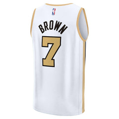 Fanatics - Jaylen Brown Boston Celtics 2025/26 City Edition Fast Break Jersey - White