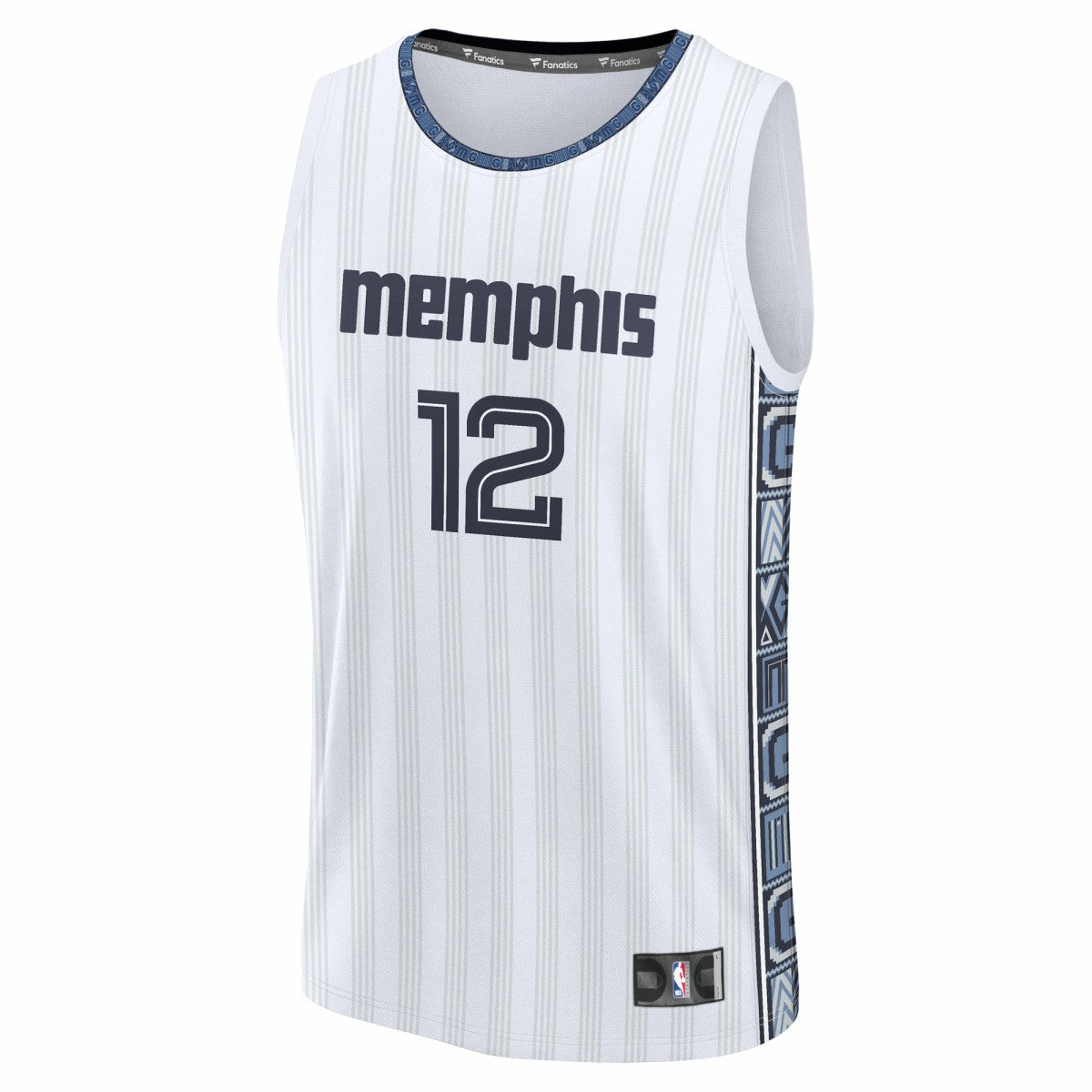 Ja Morant Memphis Grizzlies Youth 2025/26 City Edition Fast Break Jersey - White | NBA Jerseys