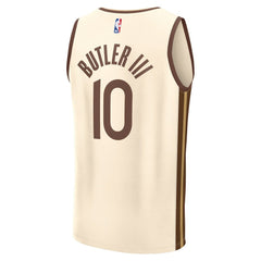 Fanatics - Jimmy Butler III Golden State Warriors Youth 2025/26 City Edition Fast Break Jersey - Tan