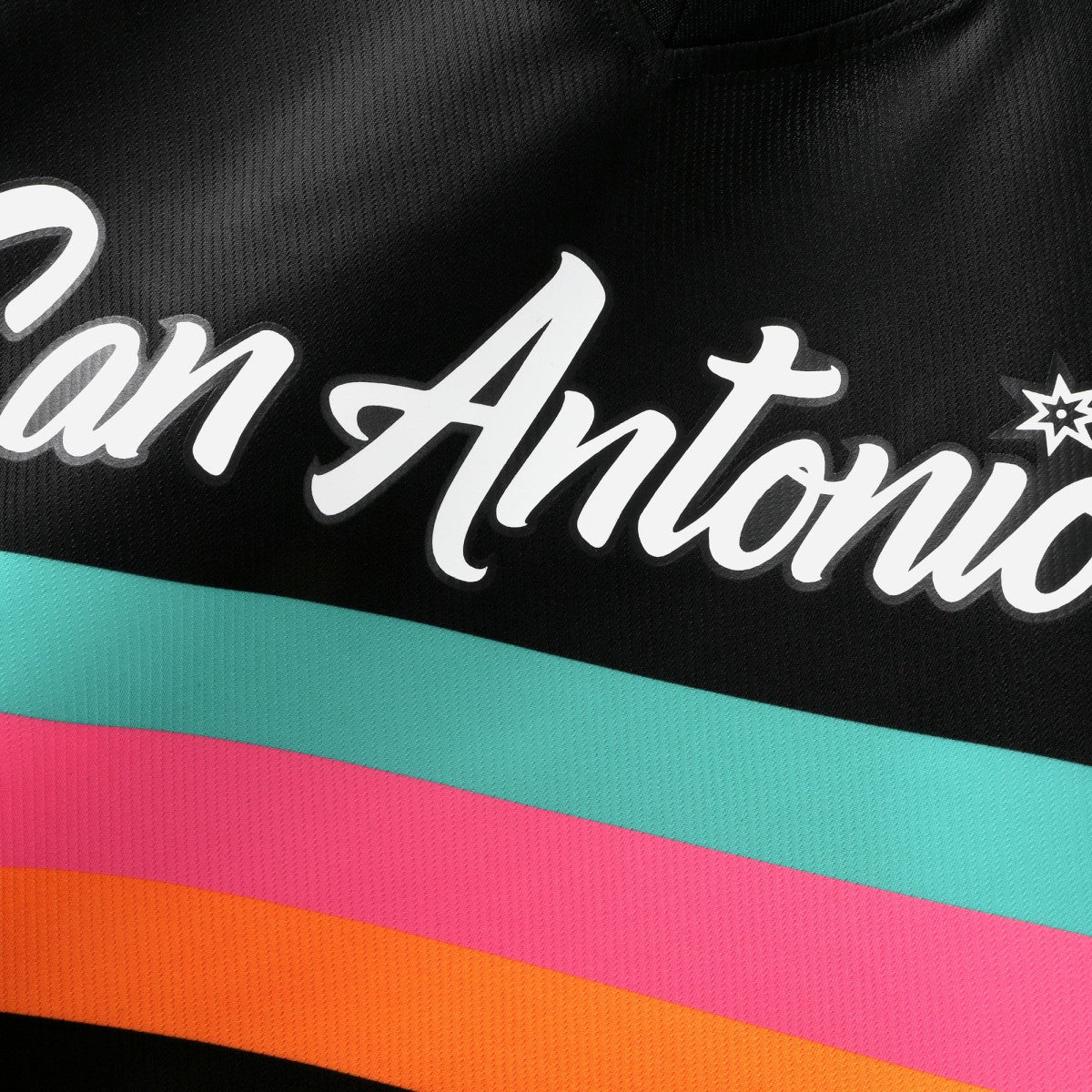 Fanatics - De'Aaron Fox San Antonio Spurs Youth 2025/26 City Edition Fast Break Jersey - Black