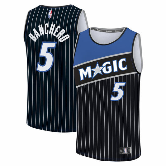 Paolo Banchero Orlando Magic Youth Fast Break Jersey - Statement Edition - Black | NBA Jerseys