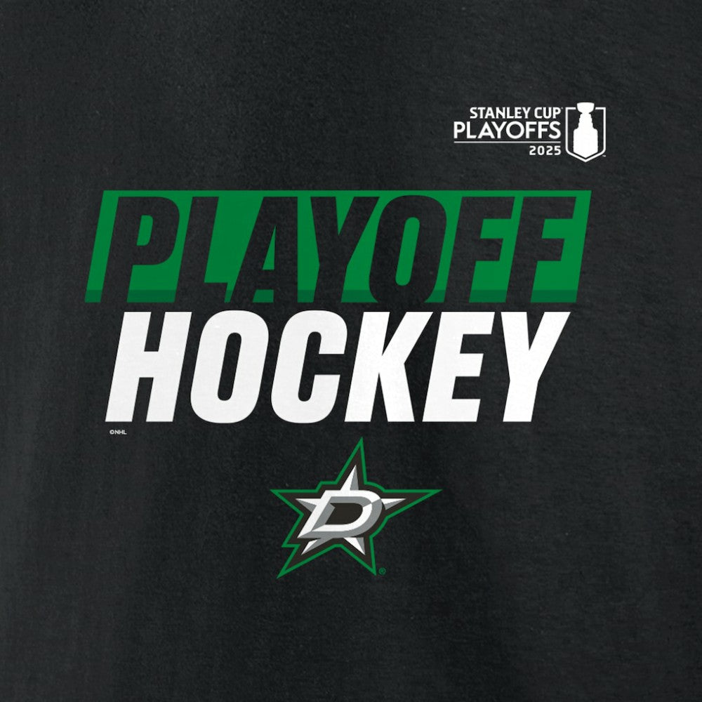 Dallas Stars - Fanatics 2025 Stanley Cup Playoffs Breakout Pullover Hoodie Black