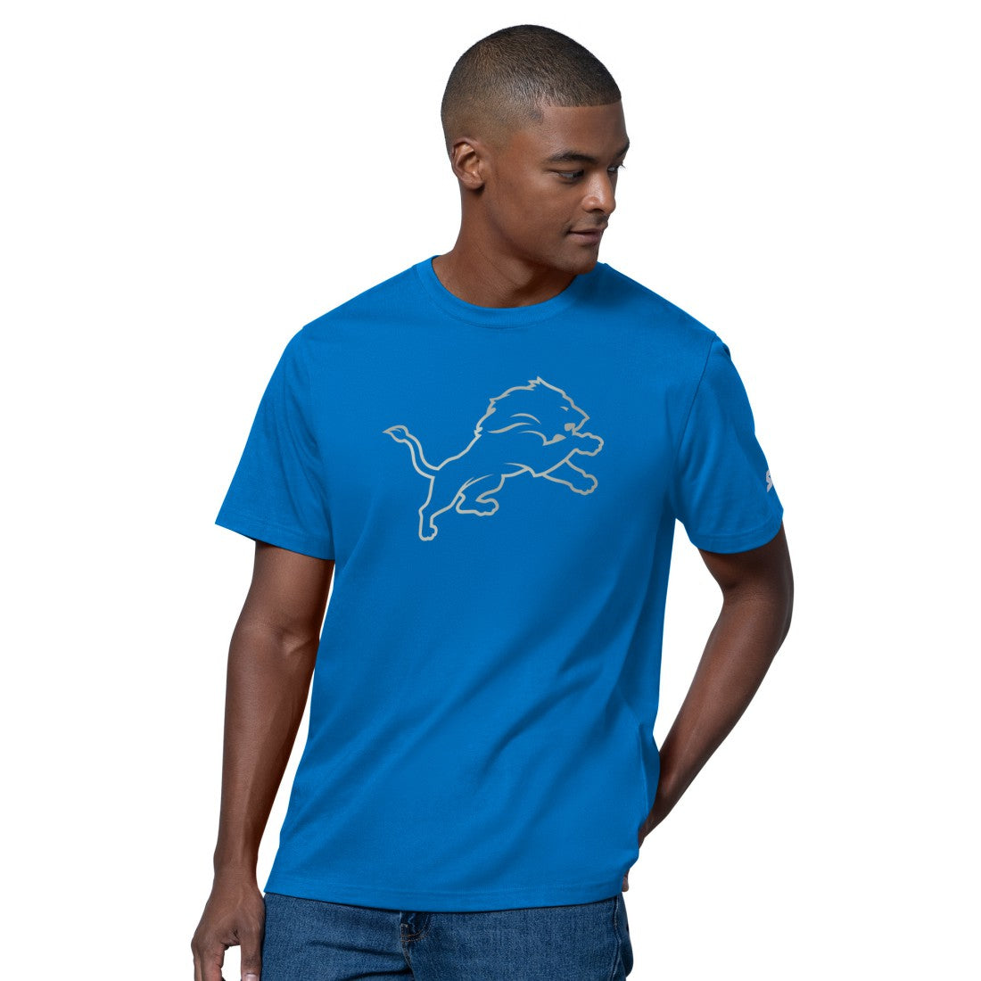 Detroit Lions Starter Thursday Night Gridiron T-Shirt- Royal - NFL