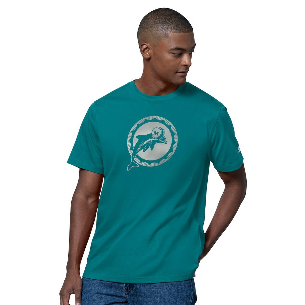 Miami Dolphins Starter Thursday Night Gridiron T-Shirt Aqua - NFL