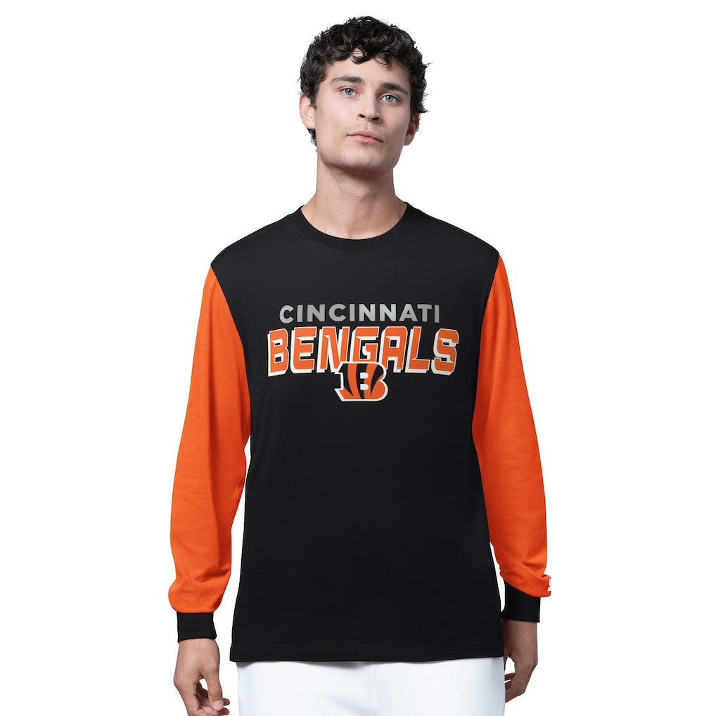 Cincinnati Bengals Starter Thursday Night Gridiron Long Sleeve T-Shirt- Black - NFL