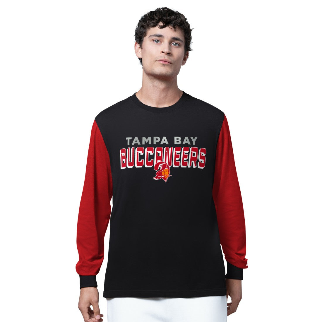 Tampa Bay Buccaneers Starter Thursday Night Gridiron Long Sleeve T-Shirt Black/Red - NFL