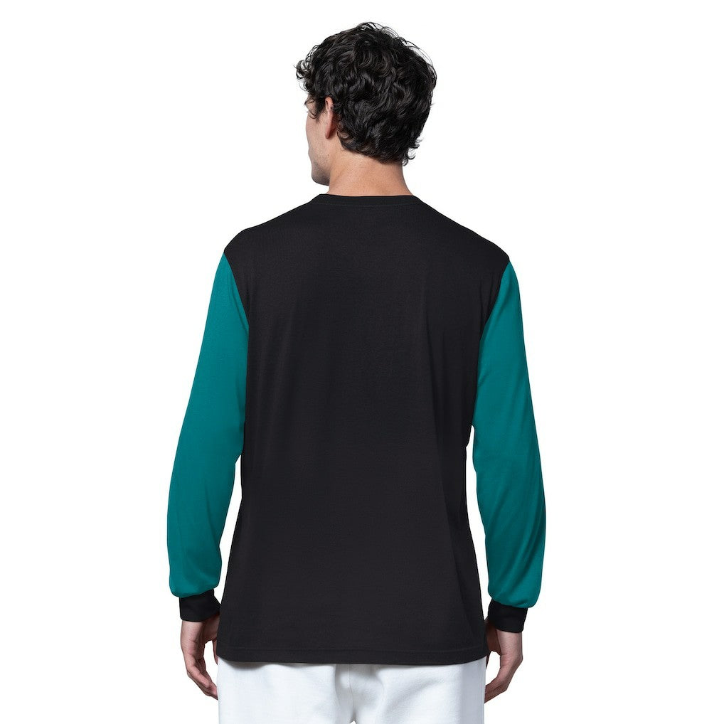 Miami Dolphins Starter Thursday Night Gridiron Long Sleeve T-Shirt Black/Aqua - NFL