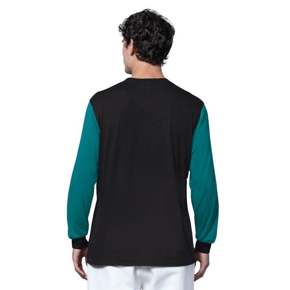 Miami Dolphins Starter Thursday Night Gridiron Long Sleeve T-Shirt Black/Aqua - NFL