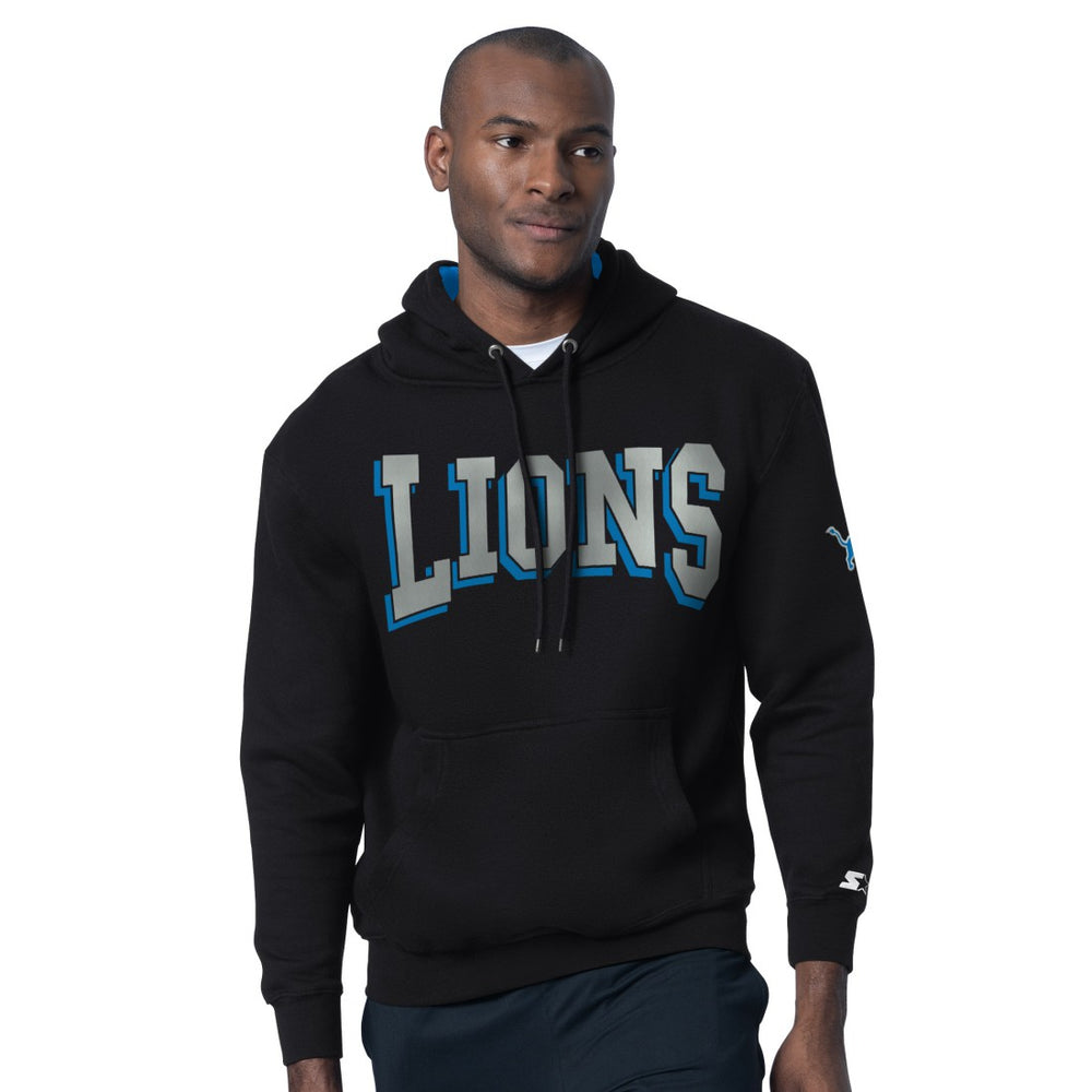 Detroit Lions Starter Thursday Night Gridiron Hoodie Black - NFL
