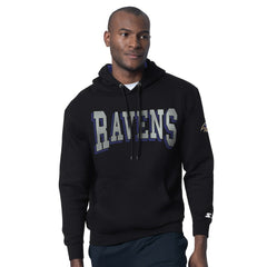 Baltimore Ravens Starter Thursday Night Gridiron Hoodie Black - NFL