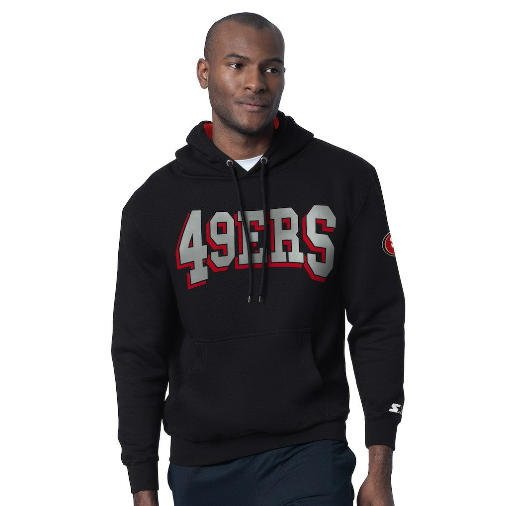 San Francisco 49ers Starter Thursday Night Gridiron Hoodie Black - NFL