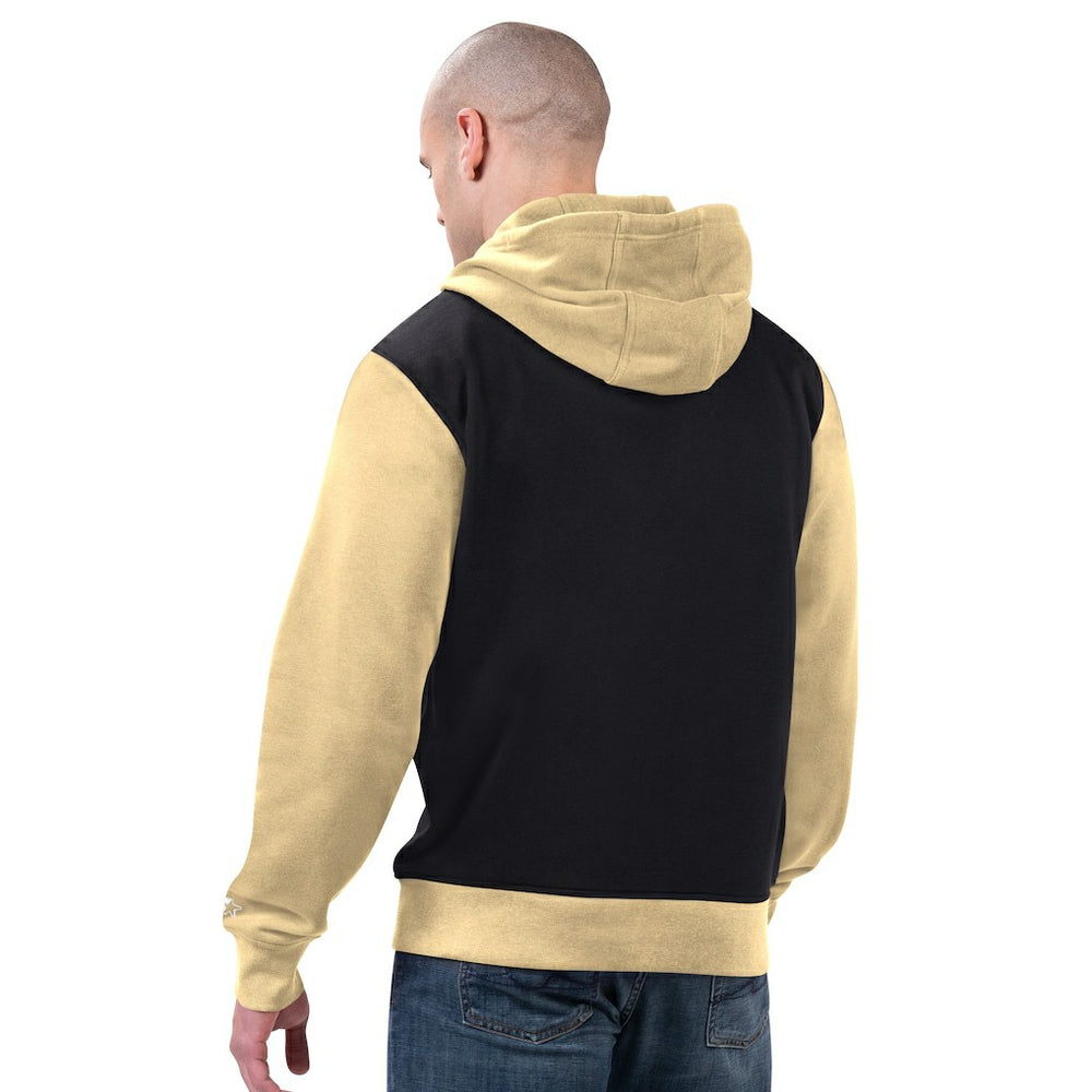 New Orleans Saints Starter Thursday Night Gridiron Full-Zip Hoodie Black/Gold - NFL