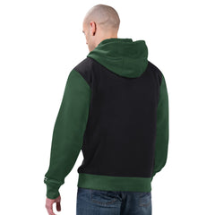 Green Bay Packers Starter Thursday Night Gridiron Full-Zip Hoodie Black/Green - NFL