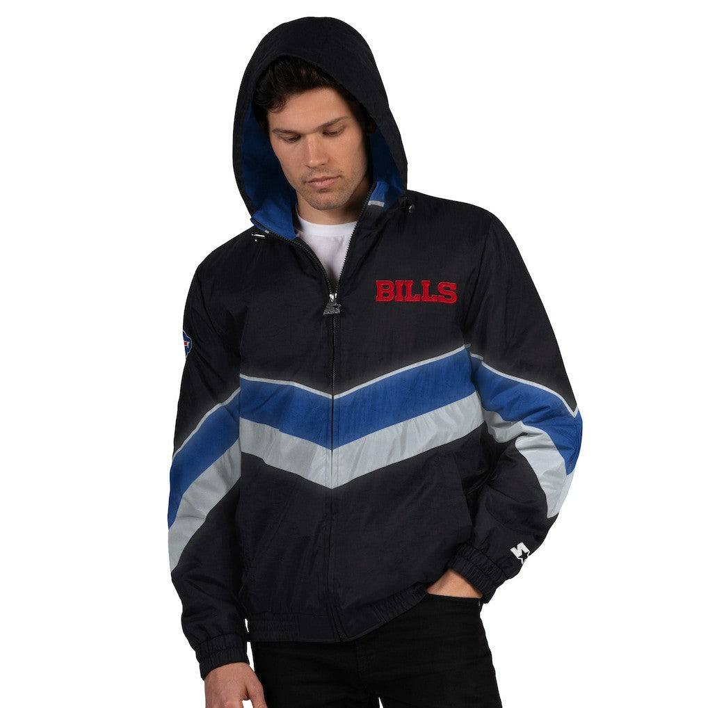 Buffalo Bills Starter Thursday Night Gridiron Full-Zip Jacket Black/Royal - NFL