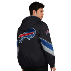 Buffalo Bills Starter Thursday Night Gridiron Full-Zip Jacket Black/Royal - NFL