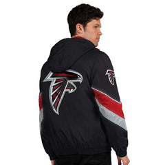 Atlanta Falcons Starter Thursday Night Gridiron Full-Zip Jacket Black/Red - NFL