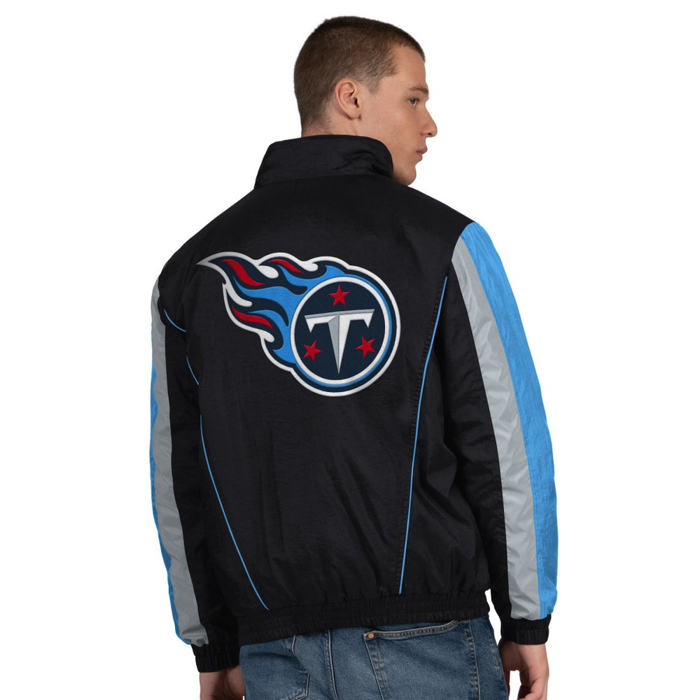 Tennessee Titans Starter Thursday Night Gridiron Half-Zip Jacket Black - NFL