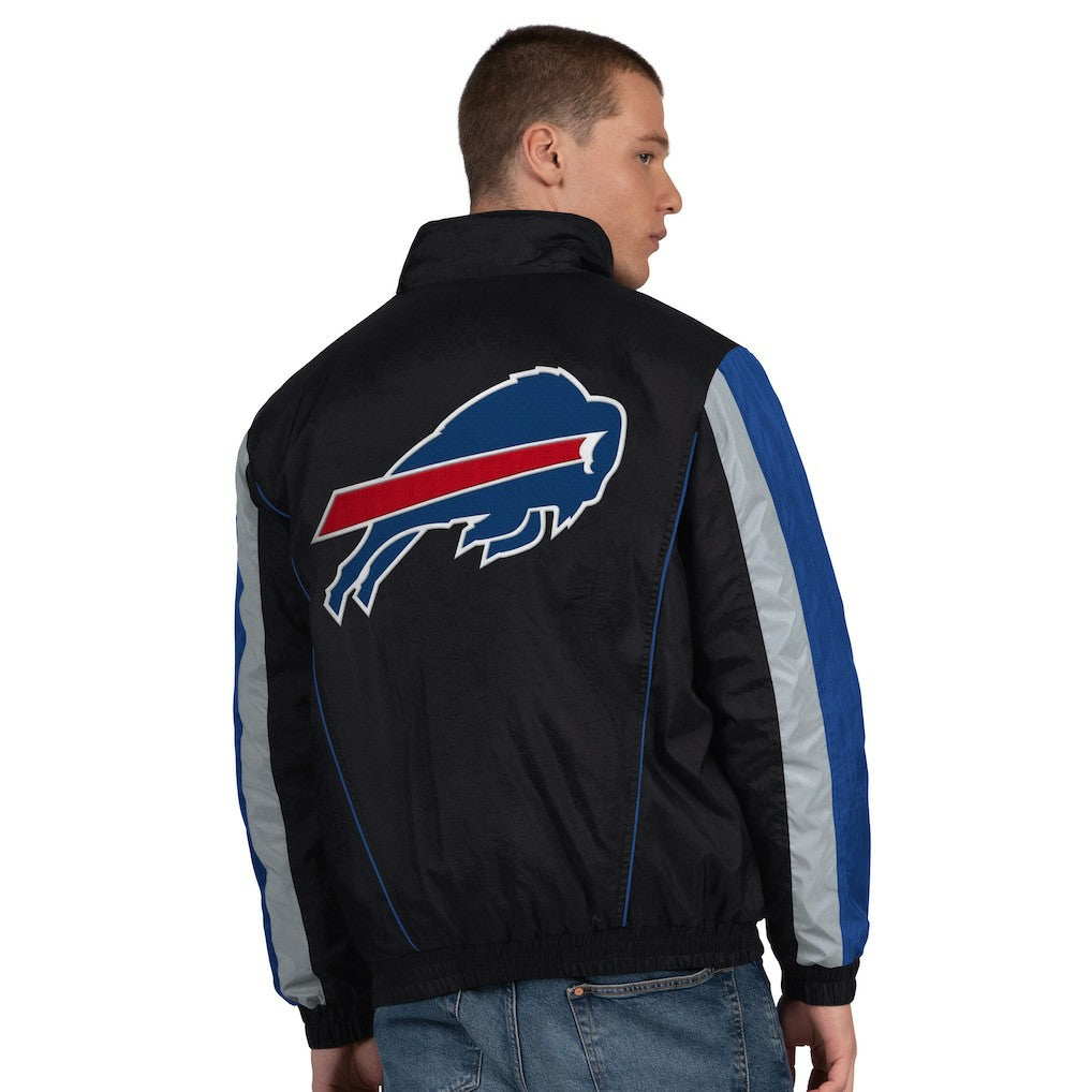 Buffalo Bills Starter Thursday Night Gridiron Half-Zip Jacket Black - NFL