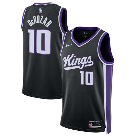 DeMar DeRozan Sacramento Kings Unisex Swingman Player Jersey - Icon Edition - Black | NBA Jerseys