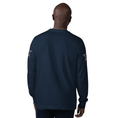 Dallas Cowboys Starter Clutch Hit Long Sleeve T-Shirt Navy - NFL