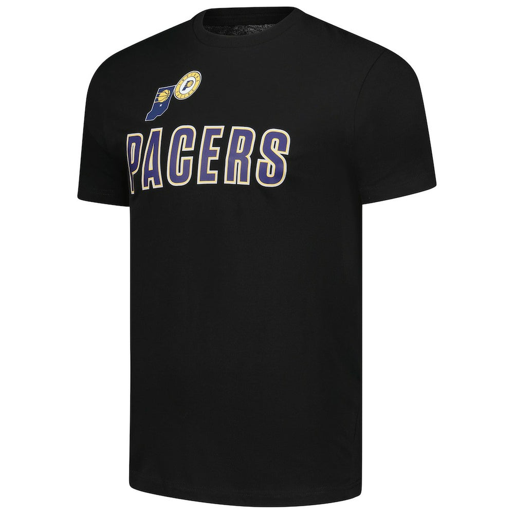 NBA - Indiana Pacers FISLL Unisex Oversize Logo T-Shirt - Black
