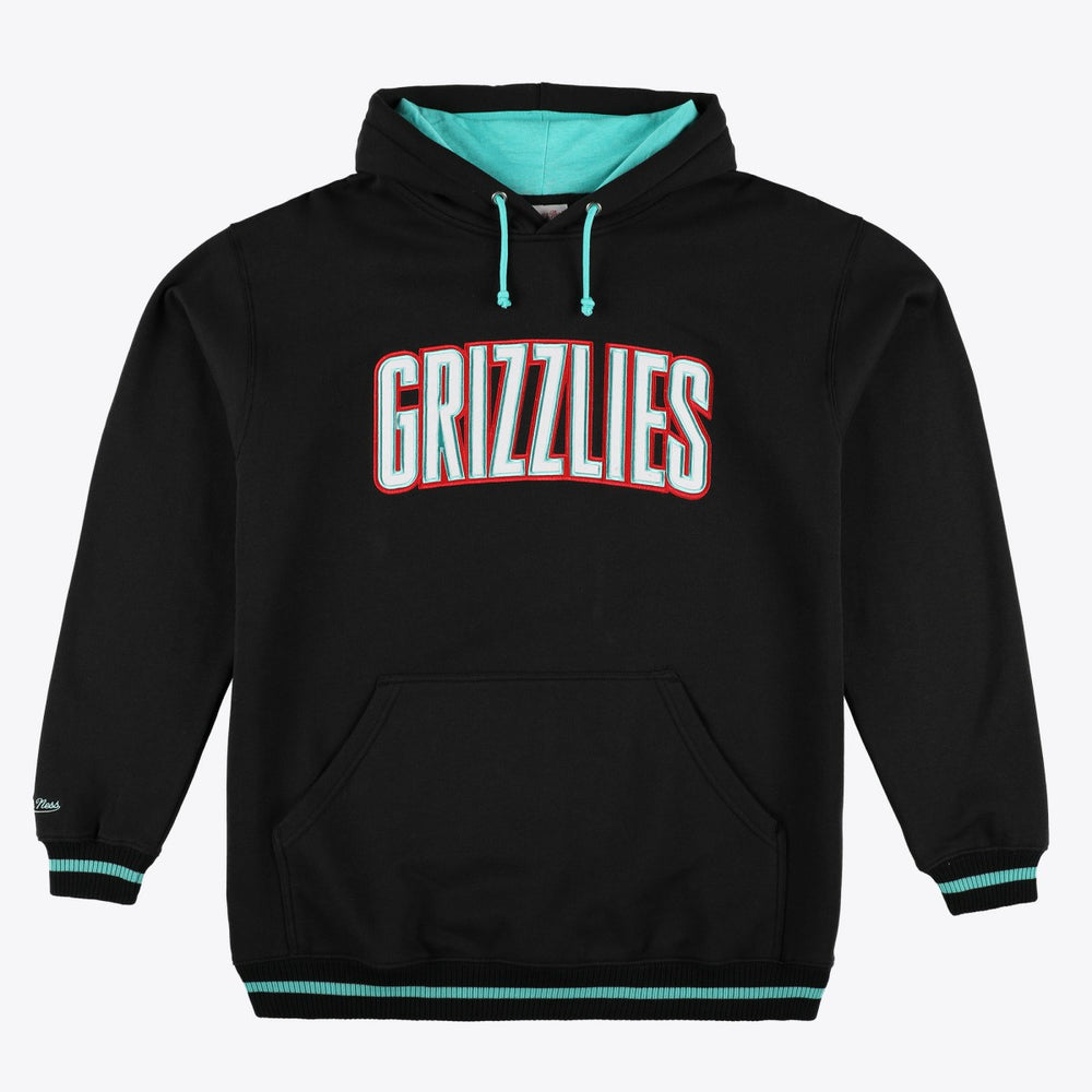 Mitchell & Ness - Memphis Grizzlies Hardwood Classics Big & Tall Hoodie - Black