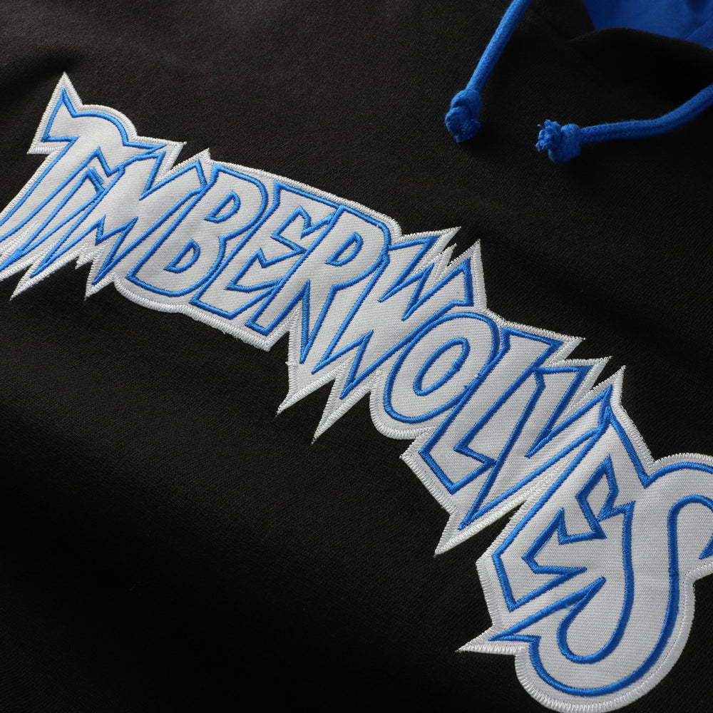 Mitchell & Ness - Minnesota Timberwolves Hardwood Classics Big & Tall Hoodie - Black