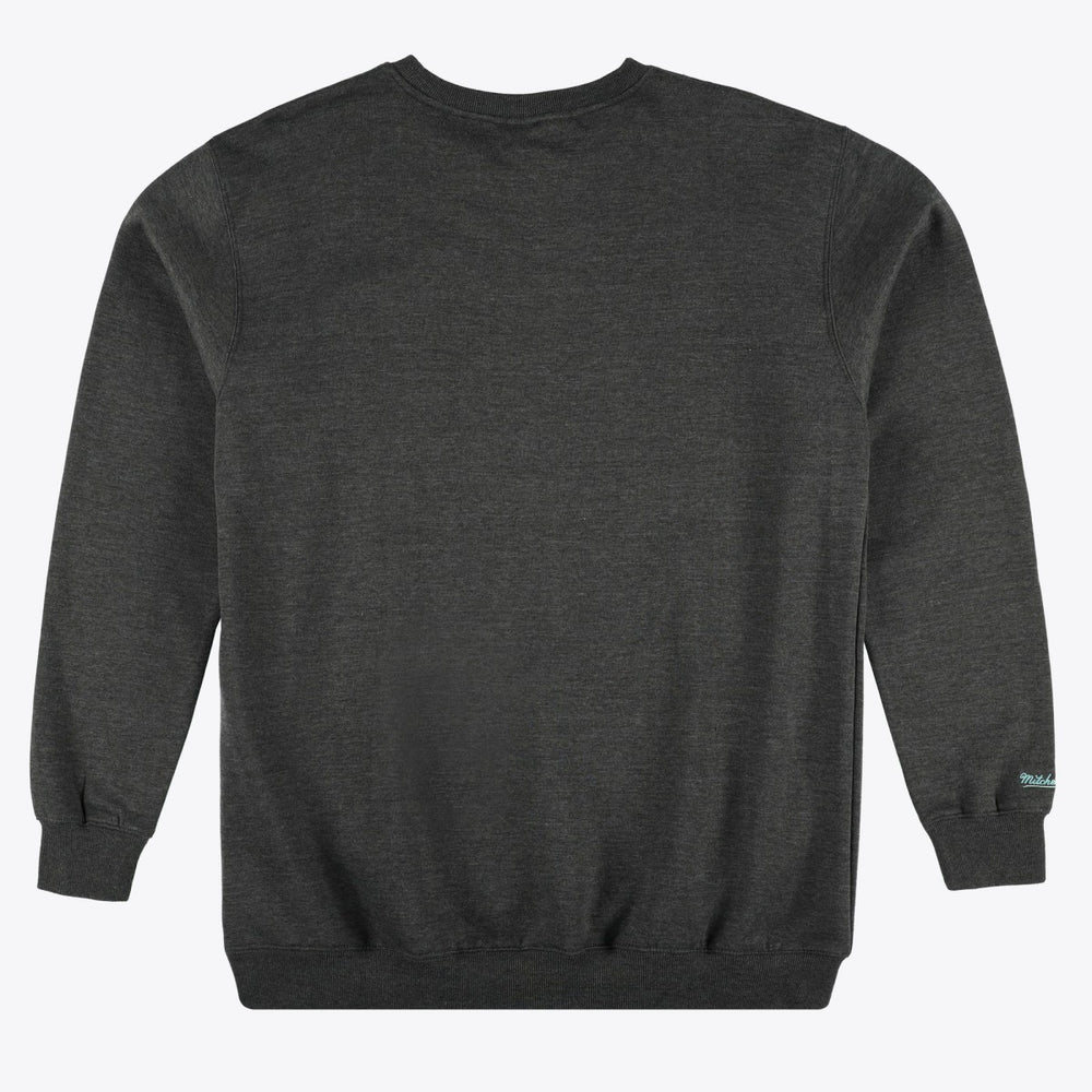 Mitchell & Ness - Memphis Grizzlies Hardwood Classics Big & Tall Crewneck Sweatshirt - Heather Charcoal