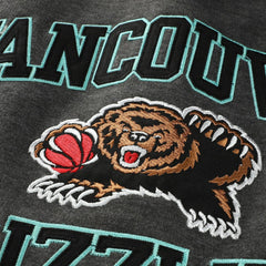 Mitchell & Ness - Memphis Grizzlies Hardwood Classics Big & Tall Crewneck Sweatshirt - Heather Charcoal
