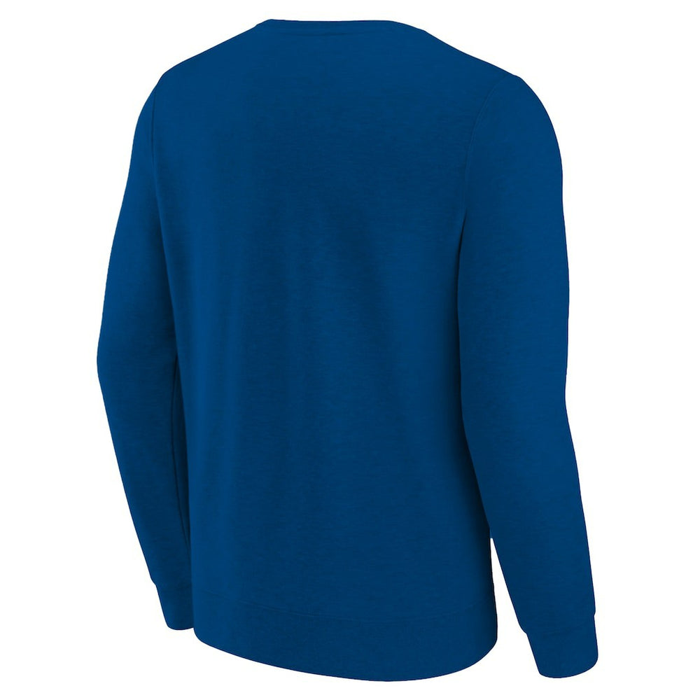Mitchell & Ness - Dallas Mavericks Hardwood Classics Big & Tall Crewneck Sweatshirt - Heather Blue