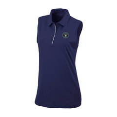 Milwaukee Brewers Columbia Women's Tend The Ball Sleeveless Polo Lifestyle