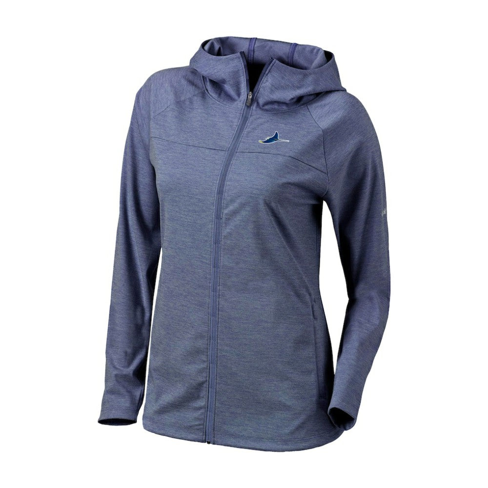 Tampa Bay Rays Columbia Women's Half Shot Full-Zip Hoodie discount