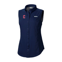 Cleveland Guardians Columbia Women's Tamiami Sleeveless Shirt Lifestyle