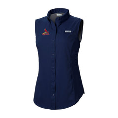 St. Louis Cardinals Columbia Women's Tamiami Sleeveless Shirt Clearance